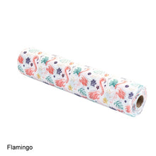 Load image into Gallery viewer, 1 Roll Kitchen Sticker Table Mat Drawers Cabinet Shelf Liners Flamingo Cupboard Placemat Waterproof Oil proof Shoes Cabinet Mat
