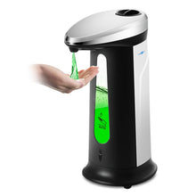 Load image into Gallery viewer, 400Ml Fashion Automatic Liquid Soap Dispenser Smart Sensor Touchless ABS Electroplated Sanitizer Dispenser Soap Kitchen Bathroom
